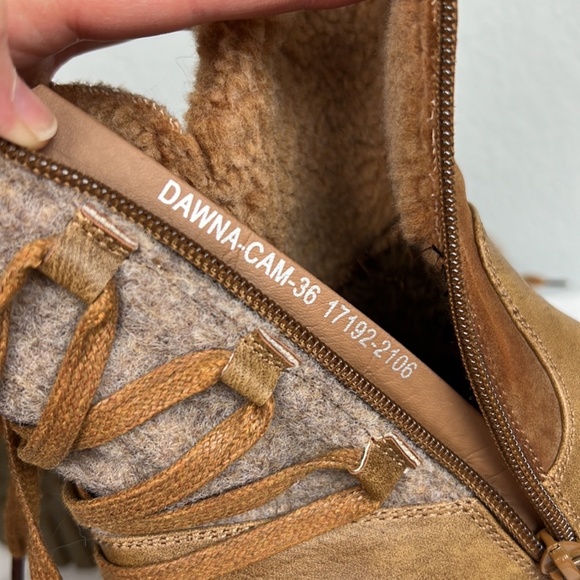 Patrizia by Spring Step Dawna Bootie (Brown) - 36 - Picture 13 of 16